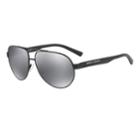 Armani Exchange Ax2022s 60mm Aviator Mirror Sunglasses, Men's, Oxford