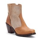 Woolrich Kiva Women's Western Heeled Ankle Boots, Size: Medium (8), Beige Oth