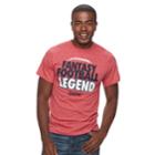 Men's Fantasy Football Legend Tee, Size: Xxl, Red