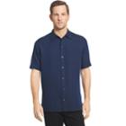 Big & Tall Van Heusen Classic-fit Dobby Button-down Shirt, Men's, Size: 3xl Tall, Blue