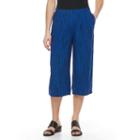 Petite Apt. 9&reg; Pull-on Culottes, Women's, Size: S Petite, Blue