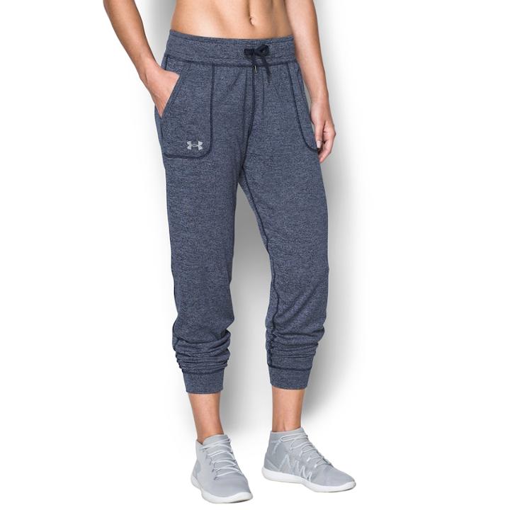 Women's Under Armour Tech Pants, Size: Xl, Blue (navy)