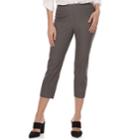 Women's Apt. 9&reg; Pull-on Capri Pants, Size: 12, Dark Grey