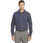 Big & Tall Van Heusen Traveler Stretch Classic-fit No-iron Button-down Shirt, Men's, Size: L Tall, Blue Other