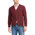 Men's Chaps Classic-fit Cardigan Sweater, Size: Xl, Red