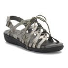 Soft Style By Hush Puppies Paisley Women's Sandals, Size: Medium (7.5), Silver