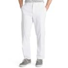 Men's Izod Saltwater Straight-fit Stretch Chino Pants, Size: 32x32, White