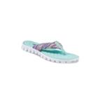 Skechers Ez Flex Cool Women's Flip-flops, Girl's, Size: 5, Light Blue