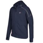 Men's Adidas Oklahoma City Thunder On-court Hooded Jacket, Size: Medium, Blue