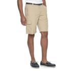 Men's Columbia Omni-shade Sycamore Falls Belted Shorts, Size: 40, Med Beige