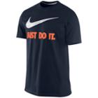 Men's Nike Just Do It Tee, Size: Medium, Blue Other