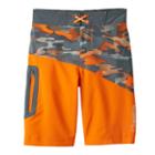 Boys 8-20 Free Country Camouflage Board Shorts, Boy's, Size: S(8), Med Orange