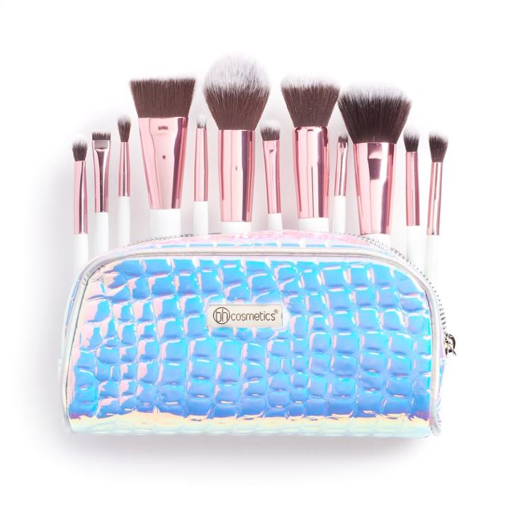 Bh Cosmetics Crystal Quartz 12-pc. Makeup Brush Set, Multicolor