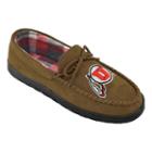 Men's Utah Utes Microsuede Moccasins, Size: 12, Brown