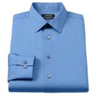 Men's Apt. 9&reg; Slim-fit Stretch Spread-collar Dress Shirt, Size: 17-32/33, Blue