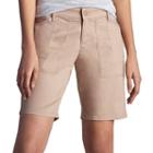 Petite Lee Cassia Bermuda Shorts, Women's, Size: 10 Petite, Lt Beige