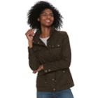 Women's Be Boundless Hooded Anorak Jacket, Size: Large, Med Green