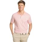 Men's Izod Advantage Classic-fit Striped Performance Polo, Size: Small, Drk Orange