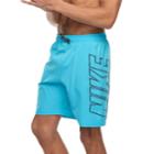 Men's Nike Logo Volley Swim Trunks, Size: Small, Brt Blue