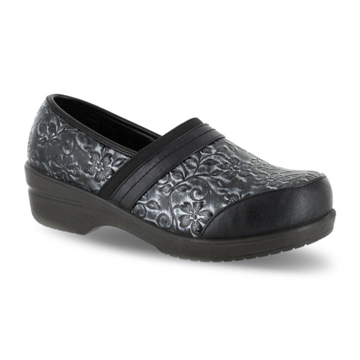 Easy Street Origin Women's Clogs, Size: 5.5 Med, Silver