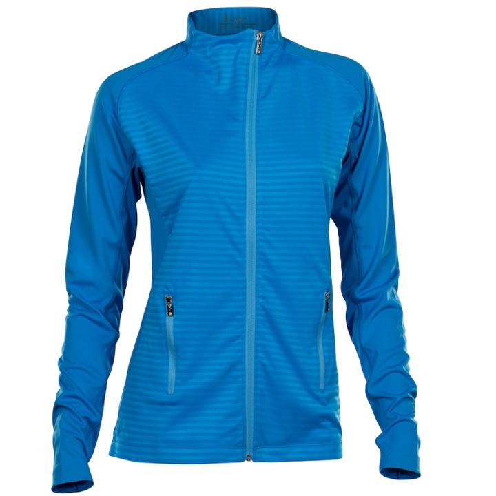Women's Nancy Lopez Quake Thumb Hole Golf Jacket, Size: Medium, Brt Blue