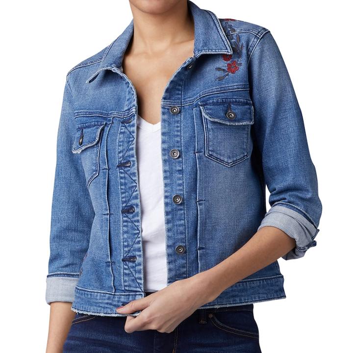 Women's Lee Holden Jean Jacket, Size: Xl, Med Blue
