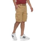 Men's Urban Pipeline&reg; Belted Twill Cargo Shorts, Size: 36, Med Brown