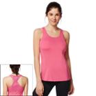 Women's Shape Active Racerback Workout Tank, Size: Xl, Med Pink