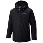 Big & Tall Columbia Sportswear Winterswept Colorblock Hooded Jacket, Men's, Size: 2xb, Grey (charcoal)