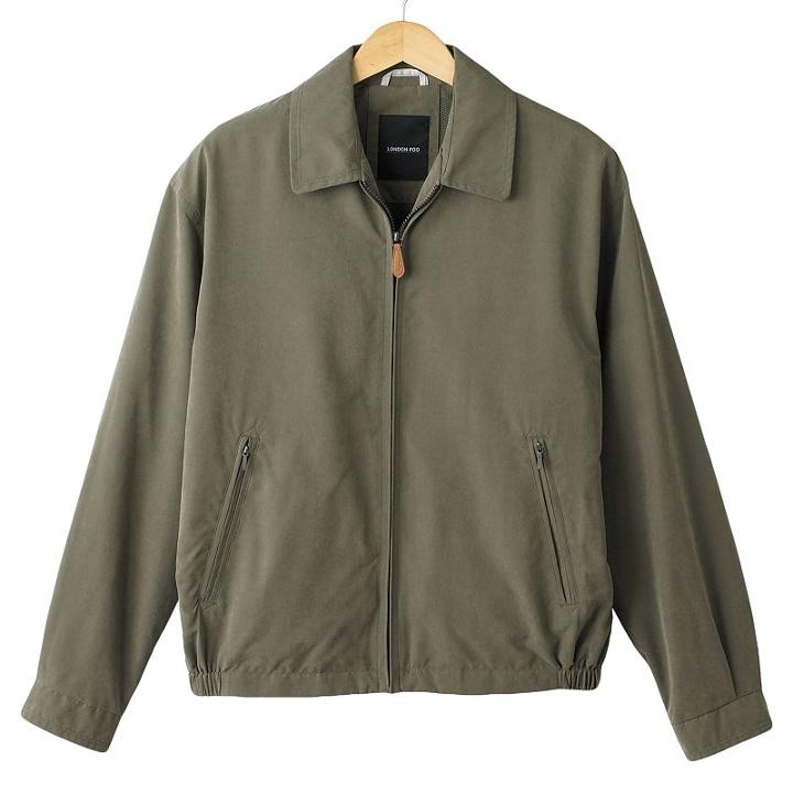 Big & Tall Towne By London Fog Microfiber Golf Jacket, Men's, Size: 4xl, Green