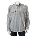 Men's Woolrich Tall Pine Classic-fit Plaid Button-down Shirt, Size: Large, Light Blue