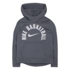 Boys 4-7 Nike Basketball Logo Fleece Hoodie, Size: 4, Grey Other