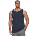 Big & Tall Champion Double Dry Performance Tank Top, Men's, Size: L Tall, Blue (navy)