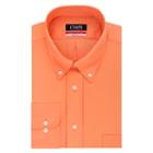 Men's Chaps Regular-fit Wrinkle-free Herringbone Dress Shirt, Size: 2x-36/37, Orange