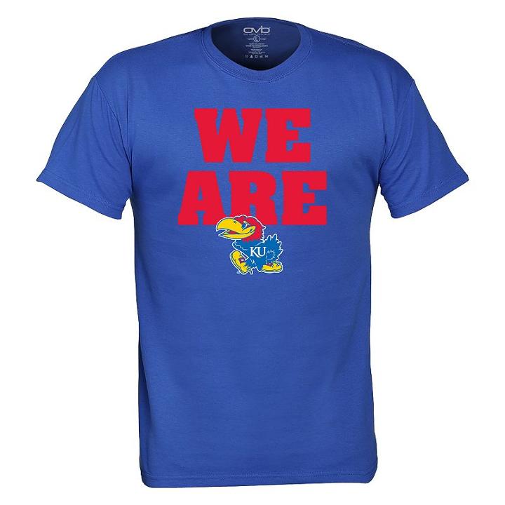 Men's Kansas Jayhawks We Are Tee, Size: Large, Brt Blue