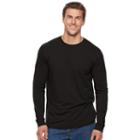 Big & Tall Men's Sonoma Goods For Life&trade; Modern-fit Flexwear Tee, Size: Xxl Tall, Black