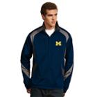 Men's Antigua Michigan Wolverines Tempest Desert Dry Xtra-lite Performance Jacket, Size: 3xl, Med Blue