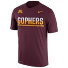 Men's Nike Minnesota Golden Gophers Legend Staff Sideline Dri-fit Tee, Size: Large, Red Other