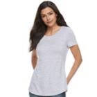 Women's Sonoma Goods For Life&trade; Swing Tee, Size: Large, Med Purple