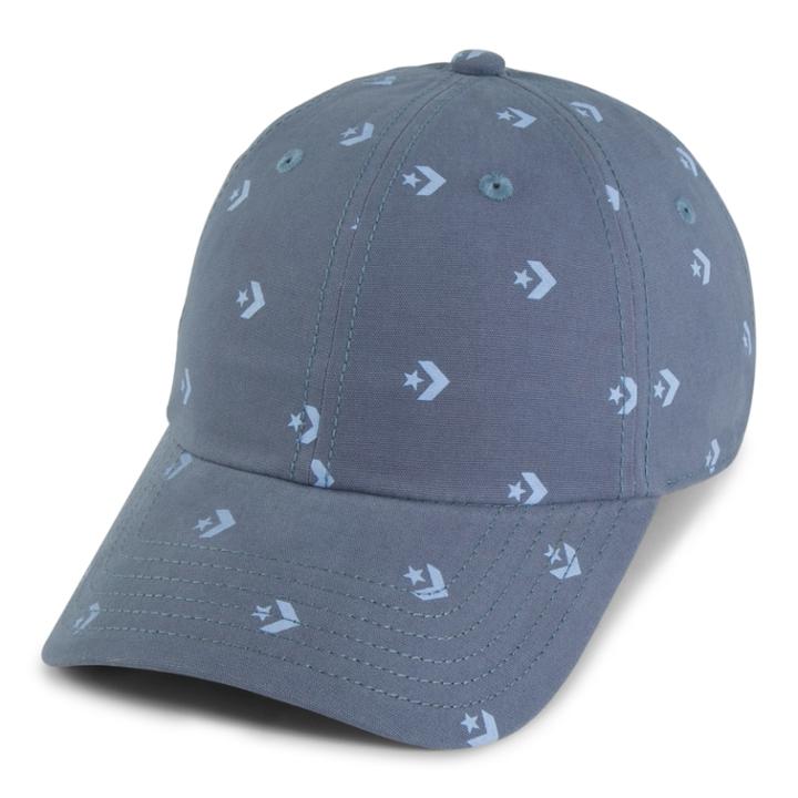 Women's Converse Chevron & Star Logo Print Baseball Cap, Purple
