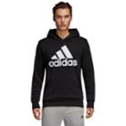 Men's Adidas Essential Pull-over Hoodie, Size: Medium, Black