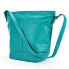 Ili Leather Bucket Bag, Women's, Blue