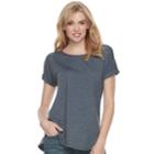 Women's Sonoma Goods For Life&trade; French Terry Tunic, Size: Large, Grey