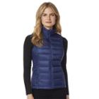 Women's Heat Keep Down Puffer Vest, Size: Xl, Blue Other