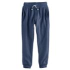 Boys 4-10 Jumping Beans&reg; Fleece Jogger Pants, Size: 10, Blue