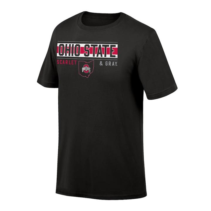 Boys 8-20 Ohio State Buckeyes Choice Tee, Size: Xl 18-20, Black