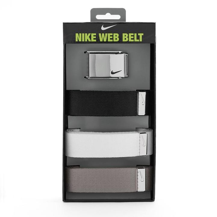 Women's Nike 3-in-1 Web Belt Pack, Black