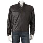 Big & Tall Excelled Leather Moto Jacket, Men's, Size: Xl Tall, Brown