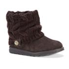 Muk Luks Patti Women's Ankle Boots, Girl's, Size: 6, Dark Brown