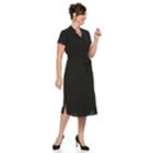 Women's Dana Buchman Notch Collar Dress, Size: Small, Black